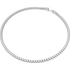 SWAROVSKI MATRIX TENNIS WHITE RHODIUM - ACCESSORIES JEWELRY NECKLACE - 5681801