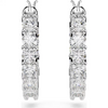 SWAROVSKI MATRIX VITTORE HOOP WHITE - ACCESSORIES JEWELRY EARRINGS - 5633866