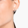 SWAROVSKI MATRIX VITTORE HOOP WHITE - ACCESSORIES JEWELRY EARRINGS - 5633866