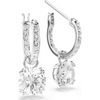 SWAROVSKI STILLA DROP WHITE RHODIUM - ACCESSORIES JEWELRY EARRINGS - 5649007
