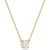 SWAROVSKI STILLA PENDANT WHITE GOLD TONE - ACCESSORIES JEWELRY NECKLACE - 5636703