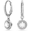 SWAROVSKI UNA ANGELIC DROP PAVE WHITE - ACCESSORIES JEWELRY EARRINGS - 5689682