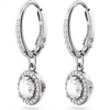 SWAROVSKI UNA ANGELIC DROP PAVE WHITE - ACCESSORIES JEWELRY EARRINGS - 5689682