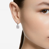 SWAROVSKI UNA DROP OCTAGON WHITE - ACCESSORIES JEWELRY EARRINGS - 5689684