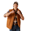 ARIAT TEAM LOGO INSULATED CHESTNUT - MEN VESTS  - 10046718