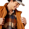 ARIAT TEAM LOGO INSULATED CHESTNUT - MEN VESTS  - 10046718