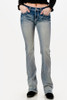 GRACE IN LA 460 AZTEC EMBROIDERED BOOT - LADIES JEANS  - EBS873
