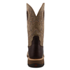 TWISTED X 12" SAFTEY TOE DARK BROWN - BOOT MENS WORK - MXBN008