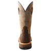 TWISTED X 12" NANO COMPOSITE GREY/BROWN - BOOT MENS WORK - MXBN005
