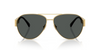 VERSACE AVIATOR GOLD DARK GREY - SUNGLASS VERSACE  - 2289100287