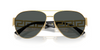 VERSACE AVIATOR GOLD DARK GREY - SUNGLASS VERSACE  - 2289100287