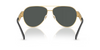 VERSACE AVIATOR GOLD DARK GREY - SUNGLASS VERSACE  - 2289100287