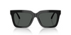 VERSACE SQUARE BLACK W/ DARK GREY - SUNGLASS VERSACE  - 4498GB1/87