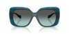 VERSACE TRANSPARENT BLUE GREEN GRADIEN - SUNGLASS VERSACE  - 4499U55402A
