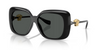 VERSACE BLACK WITH DARK GREY - SUNGLASS VERSACE  - 4499UGB1/87