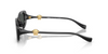 VERSACE SMALL SQUARE BLACK/DARK GREY - SUNGLASS VERSACE  - 4504DGB1/87