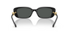 VERSACE SMALL SQUARE BLACK/DARK GREY - SUNGLASS VERSACE  - 4504DGB1/87