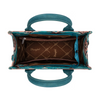 WRANGLER AZTEC PATTERN TEAL PRINT - LADIES PURSES  - WG2209-8120STQ