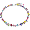 SWAROVSKI GEMA MULTICOLORED RHODIUM - ACCESSORIES JEWELRY NECKLACE - 5656397