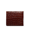 TECOVAS ALLIGATOR BILLFOLD WALNUT II - ACCESSORIES WALLET  - 30091WAL