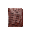 TECOVAS ALLIGATOR BIFOLD CASE WALNUT - ACCESSORIES WALLET  - 30099WAL