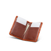 TECOVAS OSTRICH BIFOLD CARD CASE PECAN - ACCESSORIES WALLET  - 30104PEC