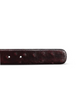 TECOVAS OSTRICH BELT II BLACK CHERRY - ACCESSORIES BELT MEN - M30342BCH