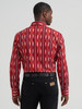 WRANGLER CHECOTAH CLASSIC FIT RED PRINT - MENS SHIRT  - 112374909