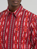 WRANGLER CHECOTAH CLASSIC FIT RED PRINT - MENS SHIRT  - 112374909