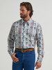 WRANGLER CHECOTAH CLASSIC FIT GREY - MENS SHIRT  - 112374908