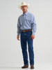 WRANGLER GEORGE STRAIT BLUE PRINT - MENS SHIRT  - 112374584