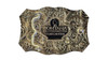 MONTANA SILVERSMITHS TRIPLE CROSS GOLD ARROW - ACC BUCKLE  - 45710-855