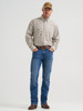 WRANGLER GEORGE STRAIT WALNUT PRINT - MENS SHIRT  - 112374543