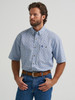 WRANGLER GEORGE STRAIT BLUE PRINT - MENS SHIRT  - 112374581