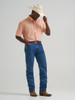 WRANGLER GEORGE STRAIT PEACH PRINT - MENS SHIRT  - 112374611