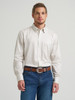 WRANGLER CODY JOHNSON WHITE PRINT - MENS SHIRT  - 112374454
