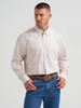WRANGLER GEORGE STRAIT PEACH GRAY PRINT - MENS SHIRT  - 112374612