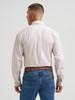 WRANGLER GEORGE STRAIT PEACH GRAY PRINT - MENS SHIRT  - 112374612