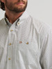 WRANGLER RELAXED FIT WHITE PRINT - MENS SHIRT  - 112374625