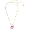 SWAROVSKI IDYLLIA FLOWER PINK GOLD TONE - ACCESSORIES JEWELRY NECKLACE - 5650569