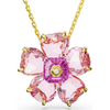 SWAROVSKI IDYLLIA FLOWER PINK GOLD TONE - ACCESSORIES JEWELRY NECKLACE - 5650569