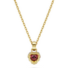 SWAROVSKI CHROMA PENDANT RED HEART - ACCESSORIES JEWELRY NECKLACE - 5648750