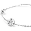 SWAROVSKI UNA ANGELIC DOUBLE SIDE SILVER - ACCESSORIES JEWELRY BRACELET - 5732272