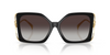 VERSACE LARGE SQUARE BLACK GREY LENSE - SUNGLASS VERSACE  - 4502UGB1/87