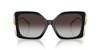 VERSACE LARGE SQUARE BLACK GREY LENSE - SUNGLASS VERSACE  - 4502UGB1/87