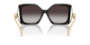 VERSACE LARGE SQUARE BLACK GREY LENSE - SUNGLASS VERSACE  - 4502UGB1/87