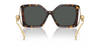 VERSACE LARGE SQUARE HAVANA BROWN - SUNGLASS VERSACE  - 4502U108/87