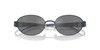 TORY BURCH MILLER METAL OVAL NAVY/GREY - SUNGLASS TORY BURCH  - 611633614D