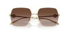 TORY BURCH MILLER OVERSIZED SQUARE GOLD - SUNGLASS TORY BURCH  - 6118D336213