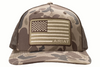 ARIAT CAMO AMERICAN FLAG BROWN - HATS CAP  - A300089802